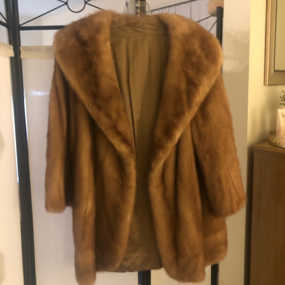 Custom Handmade Sable Mink Coat